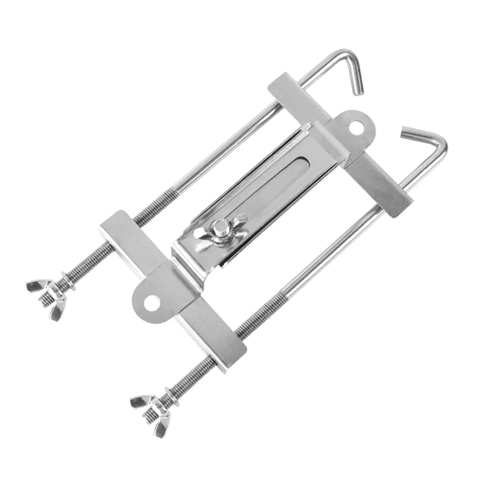 Generic Car Battery Tray Bracket High Performance Car Accessory Practical Battery Hold Down Tray Kit for Automobile Boats