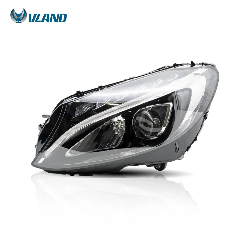 Vland Factory Auto Car Head lamp W205 headlights C180 C250 2015-2018 Original quality For Mercedes Benz C Class