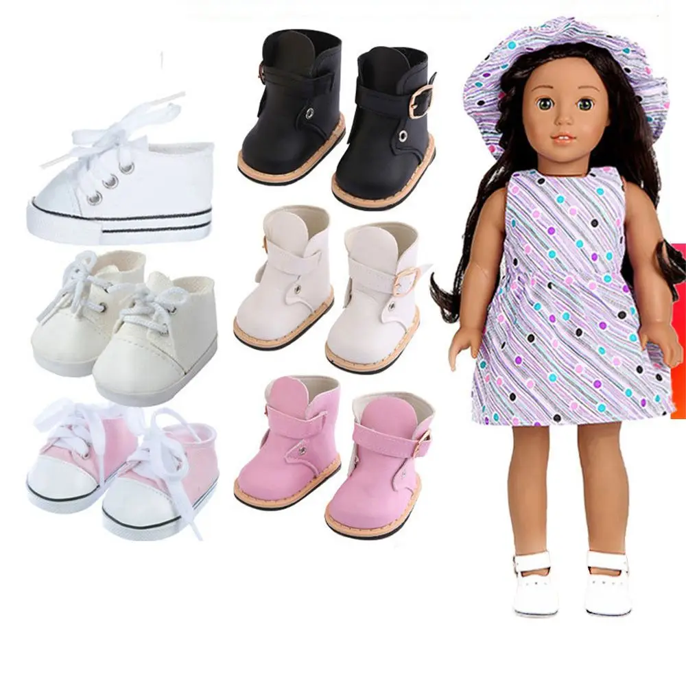 Canvas America n Doll America n Doll Doll Shoes Clothes For 45 cm Girl Doll 18 Inch Doll Doll  Clothes Accessories