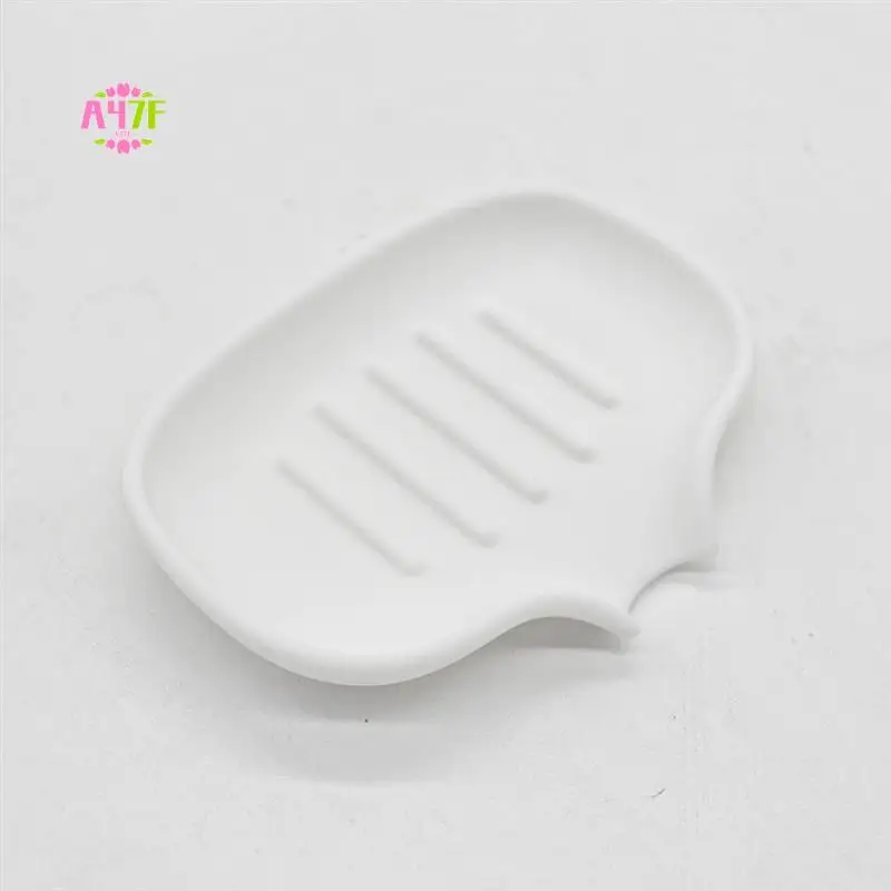 

A47F-Self Draining Soap Dish, Quick Drain, Bathroom Soap Dish Silicone Soap Tray For Kitchen