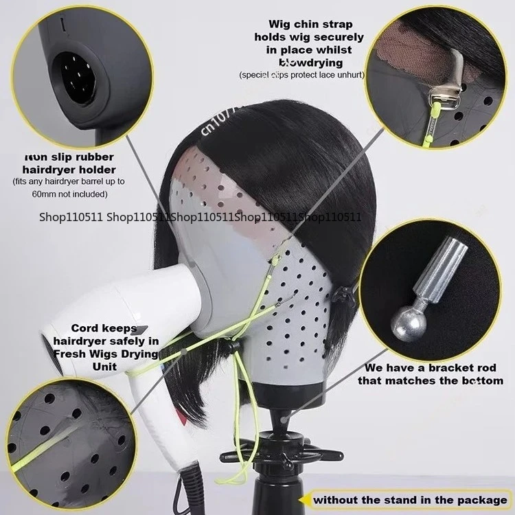 

Suitable for MCY wholesale high quality wig drying head unit Mannequin head for drying wigs