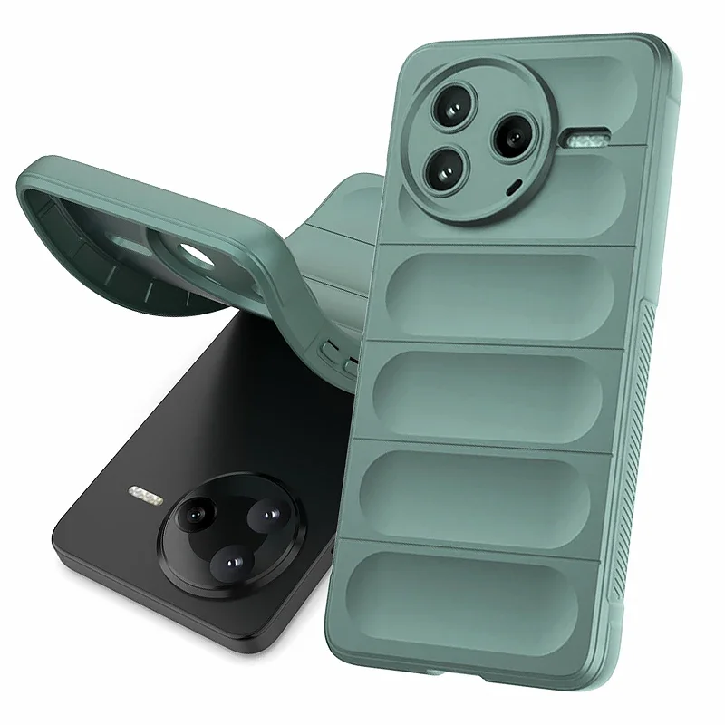 

Противоударный мягкий чехол для Xiaomi Poco F7 Pro F7Ultra, защитная крышка для объектива от падения, задняя крышка для PocoF7 Ultra Pocco Poko Little F7Pro