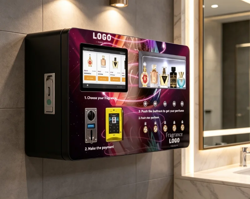 New Launch Small Perfume Dispenser Machine OEM ODM Supported Custom Spray Parameter Premium Made In China Vending Sprayer