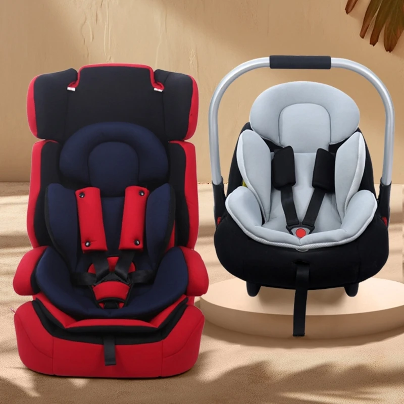 

Breathable Baby Stroller Liner Head Support Universal Infant Cart Cushion Pad Four Season Pushchair mat Shockproof