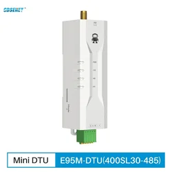 433MHz Lora Rail Installation Mini Modem CDSENET E95M-DTU(400SL30-485) 30dbm 10Km Serial Port AT Command Modbus RSSI LBT