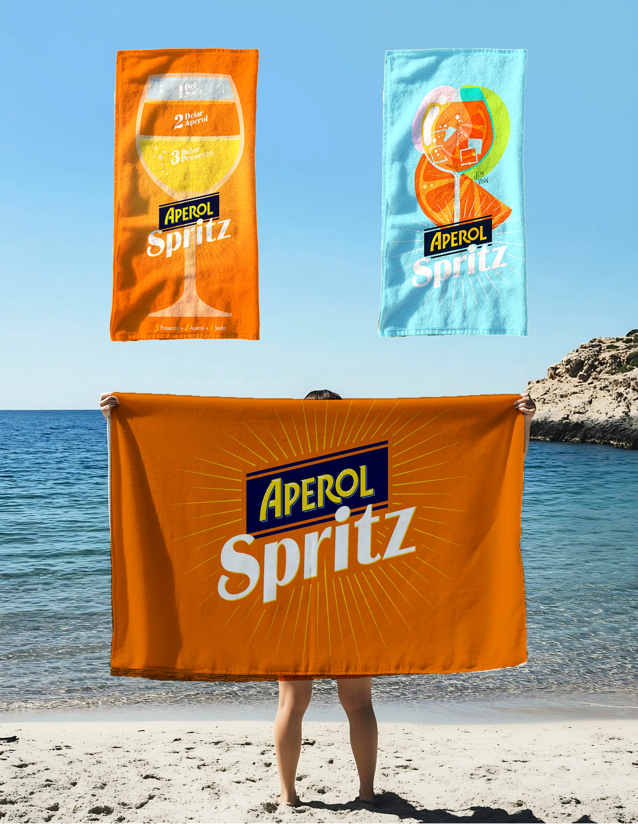 

AS Italian liqueur Soft Printed Towel Flannel Quick-drying Double-sided Velvet Absorbent Towel Bath Wash Face Towel Gift