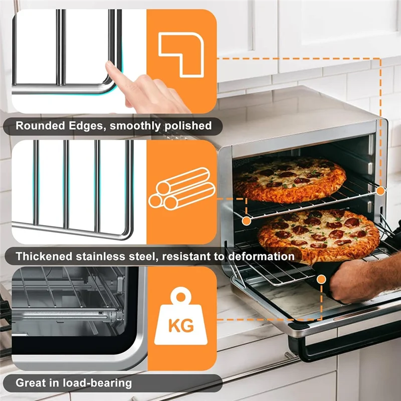 

A84G-Air Fryer Basket For Oven With Air Fry Option Ninja Air Fryer Rack Air Fryer Rack For Oven