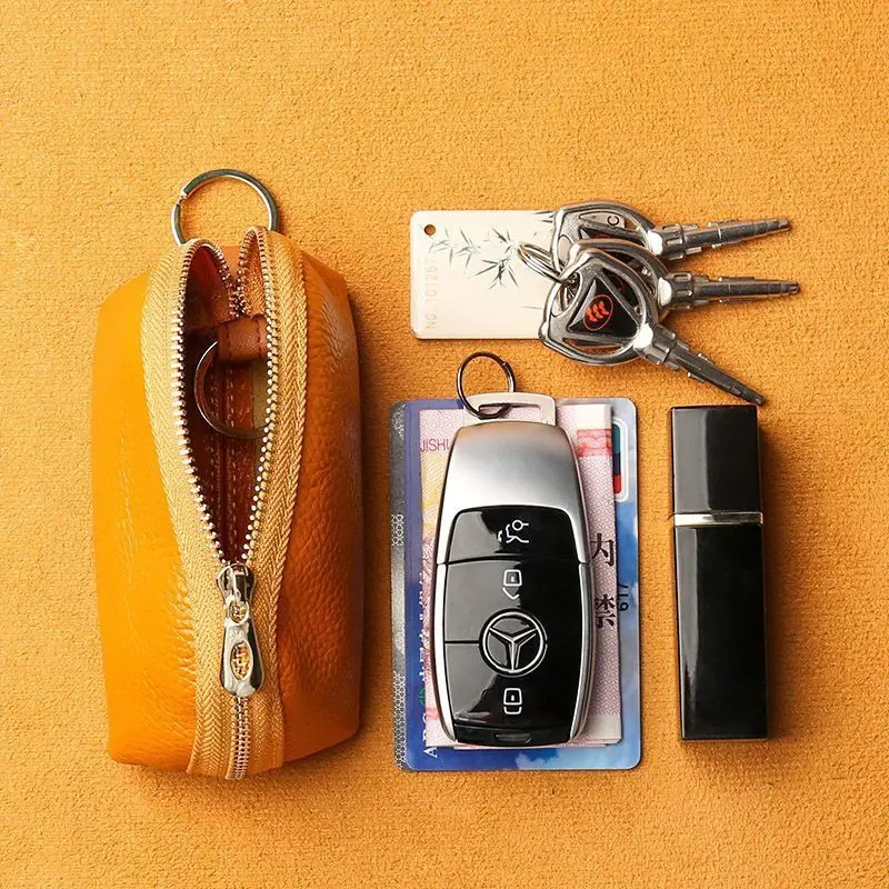 

Genuine leather texture key bag large capacity wallet PU bag multifunctional universal wallet new bag