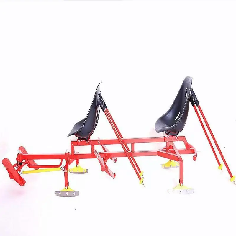 Scooter da neve invernale per interni su ghiaccio Veicolo da spinta per bambini in vendita per parchi a tema Giro su giocattoli