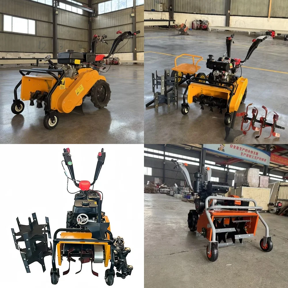 

Wholesale Engine Weeder for 4 Wheel Self Propelled Garden Tool for Weeding Ditching Rotoring Farming Agriculture