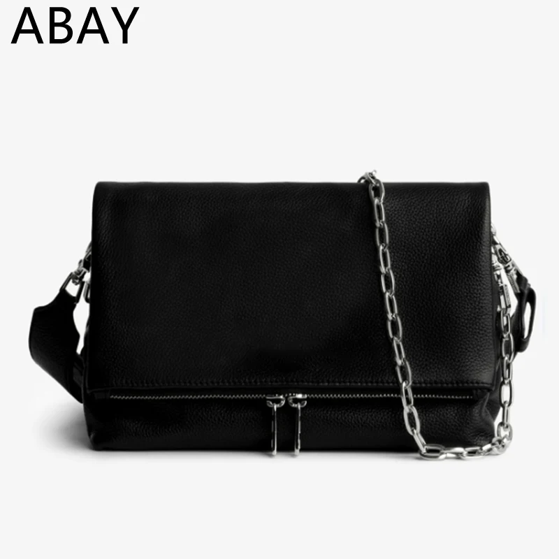 2024 Classic Women Shoulder Bag Designer Brand Fashion Metal Chain Strap Crossbody