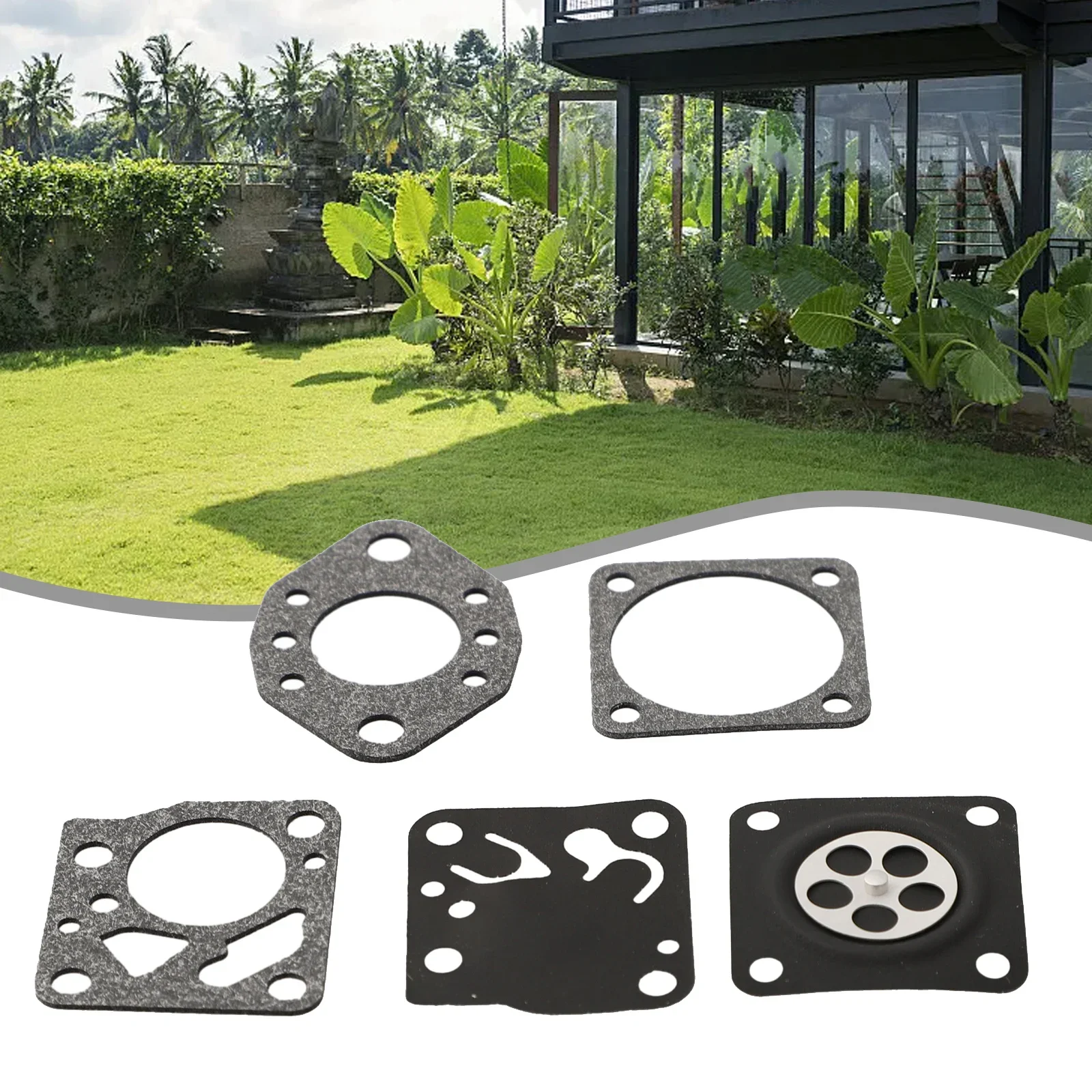 Ремонт карбюратора кустореза W-albro, прокладки карбюратора, набор из четырех частей, диафрагмы для карбюратора 020 020AV 031 032