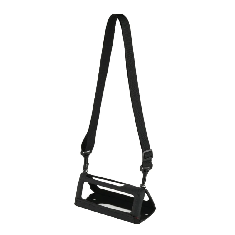 

Adjustable Shoulder Strap Case for Speakers Protective Cover Velvets Inner Layer