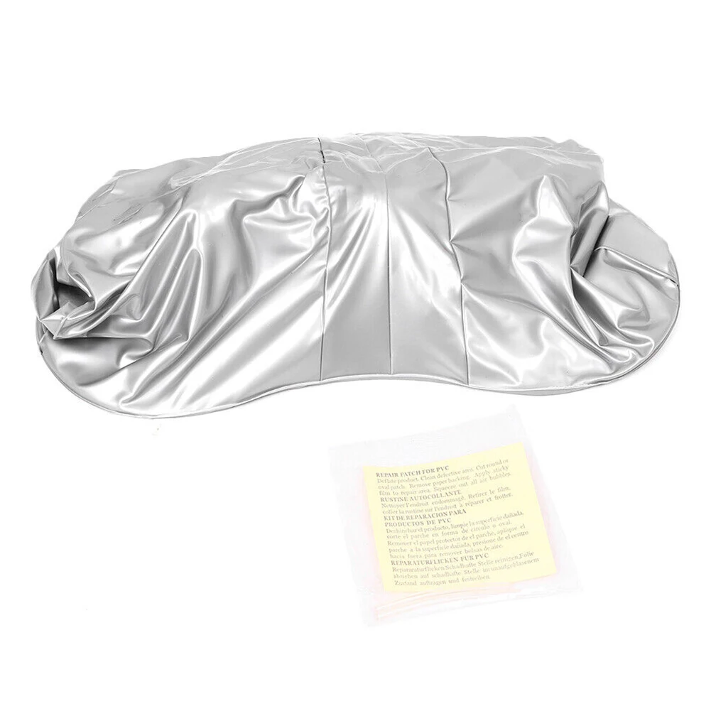 

Надувная фигурка половины тела, портативный серебряный верхний торс из ПВХ, 1 шт., 72 см/28 дюймов, реквизит для дисплея, надувной мужской, новинка