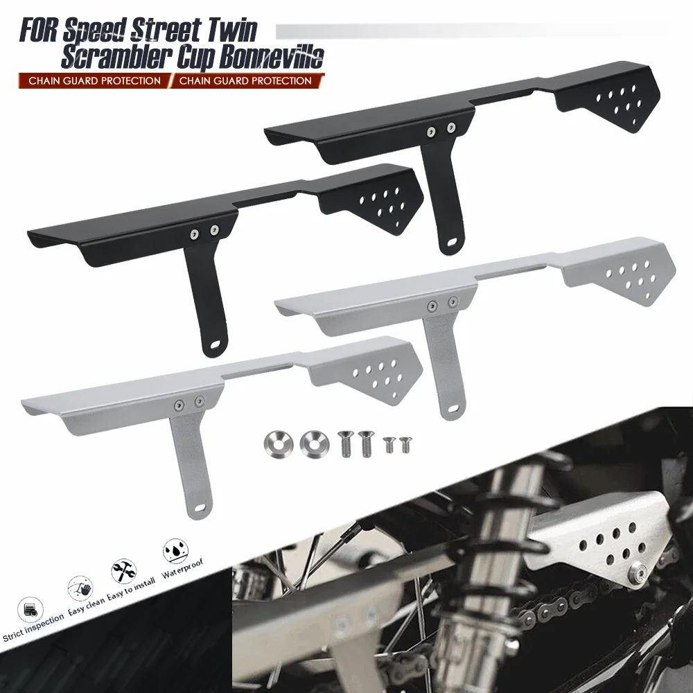 

FOR Street Scrambler 900/ABS 2017-2018-2019-2020-2021-2022 Chain Guard Cover Sprocket Frame Case Shell Protector Bonneville T100
