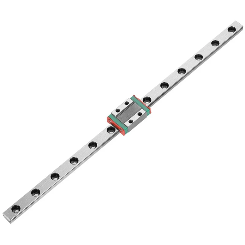 1pc LML9B Miniature Linear Rail Guide Rail 9mm Width   Slide Block (40mm)(55mm) (95mm) (100mm)(150mm)(260mm)