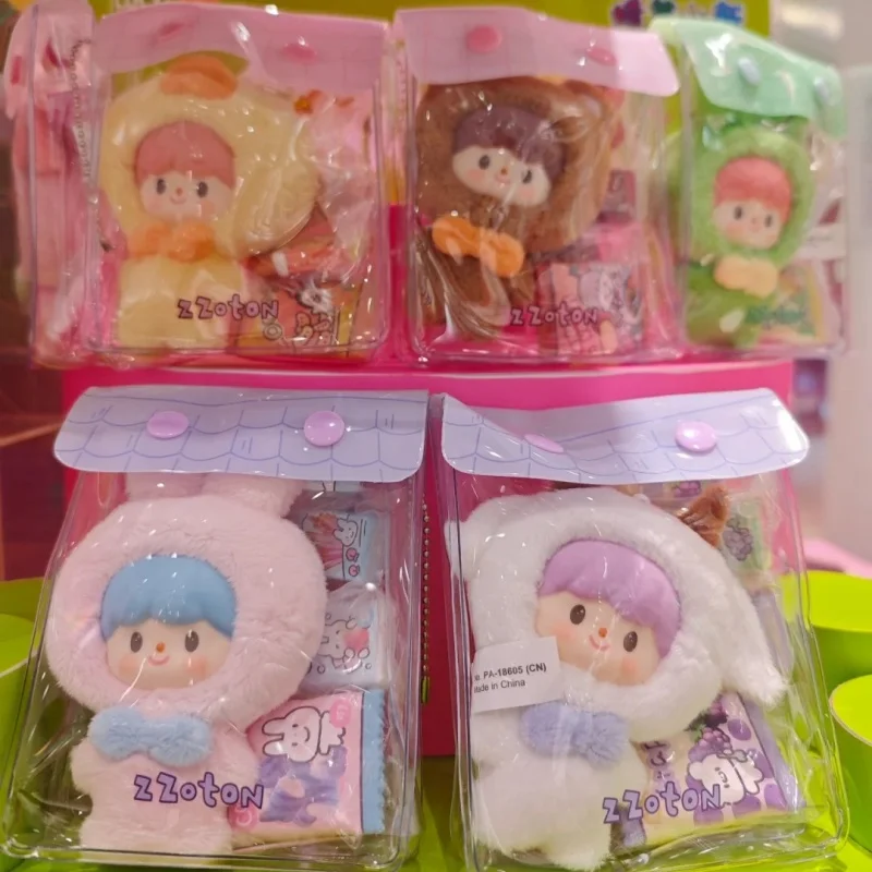 

Genuine Zzoton Shop Series Mystery Box Mini Pain Pack Lovely Vinyl Dolls Blind Box Trendy Toys Zzoton Cute Decoration Gifts