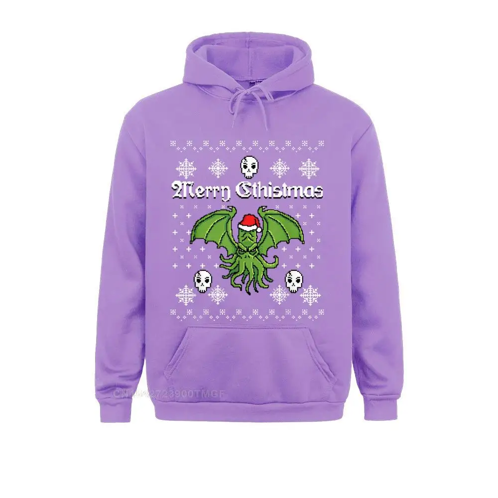 Merry Cthistmas Cthulhu Ugly Christmas Sweater Shirt Mens Prevalent Hoodies Mother Day Sweatshirts Custom Long Sleeve Hoods