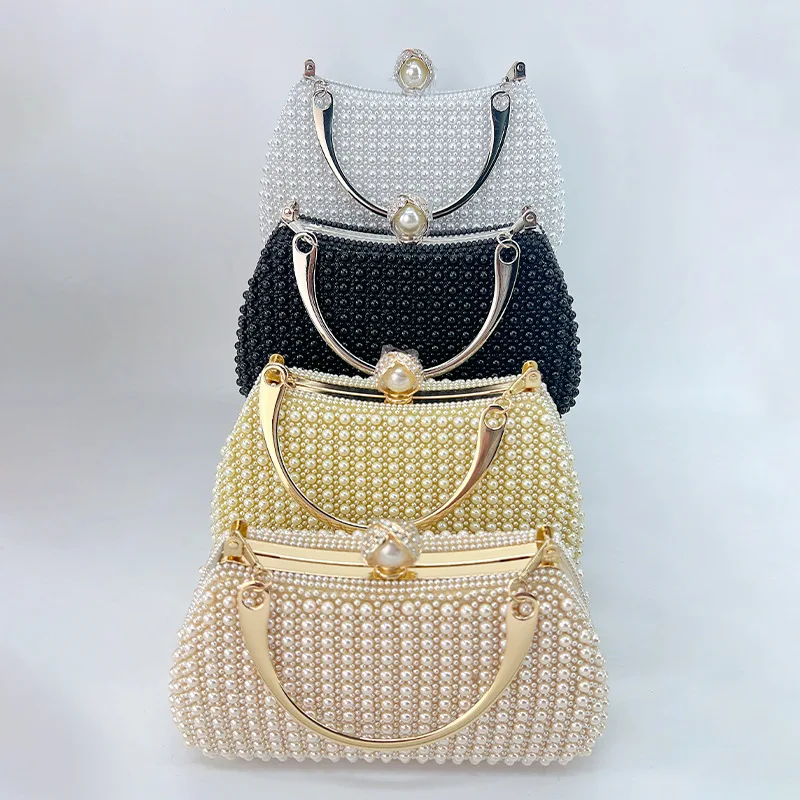 Pearl Dinner Cheongsam Evening Bag Dress Handbag Party Party Handbag Armpit Hand Bags For Ladies Fashionable Sling Crossbody Bag