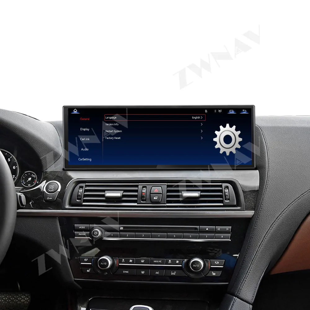 Retain OEM iDrive Linux Car Stereo 14.9 Inch For BMW 6 Series F06 2009-2017 Wireless CarPlay Android Auto Hi-Fi DSP Plug & Play