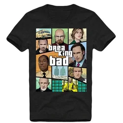 Breaking Bad Heisenberg Better Call Saul Los Pollos Cook An Fashion Men 2023 New Short Sleeve Hipster Summer O-Neck Tees