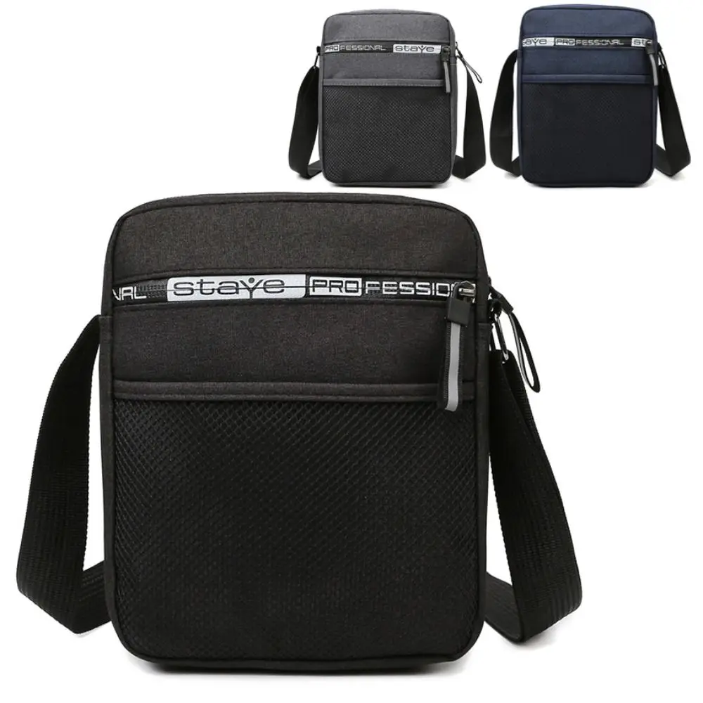 

Canvas Men Crossbody Bags Multifunction Travel Casual Shoulder Bag Large Capacity Waterproof Sling Pack