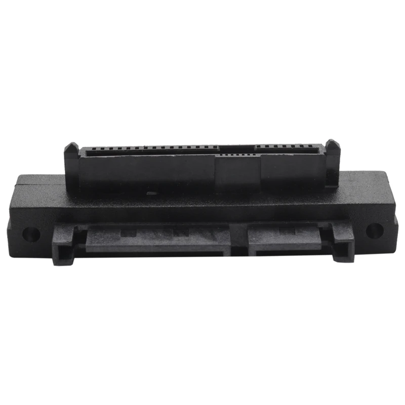 Right Angled 90 Degree SFF-8482 SAS 22 Pin To 7 Pin + 15 Pin SATA Hard Disk Drive Raid Adapter