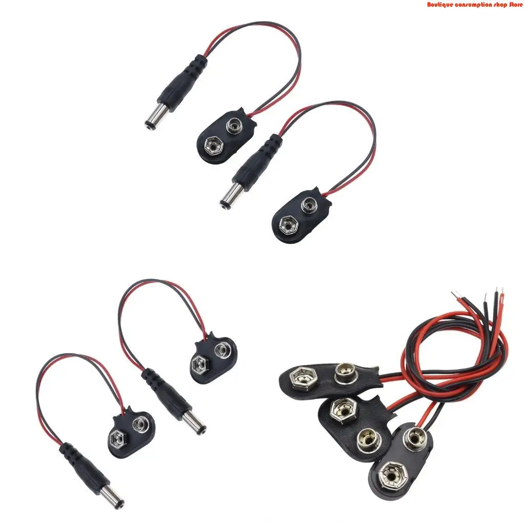 L9NA Battery Connection Cable 15Cm for 9V Project Wiring and Repair Tasks