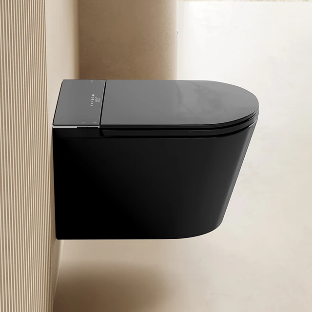 

S030 Modern Design Water Closet Easy Cleaning Intelligent Bathroom Ceramic Wall Hung Smart Toilet