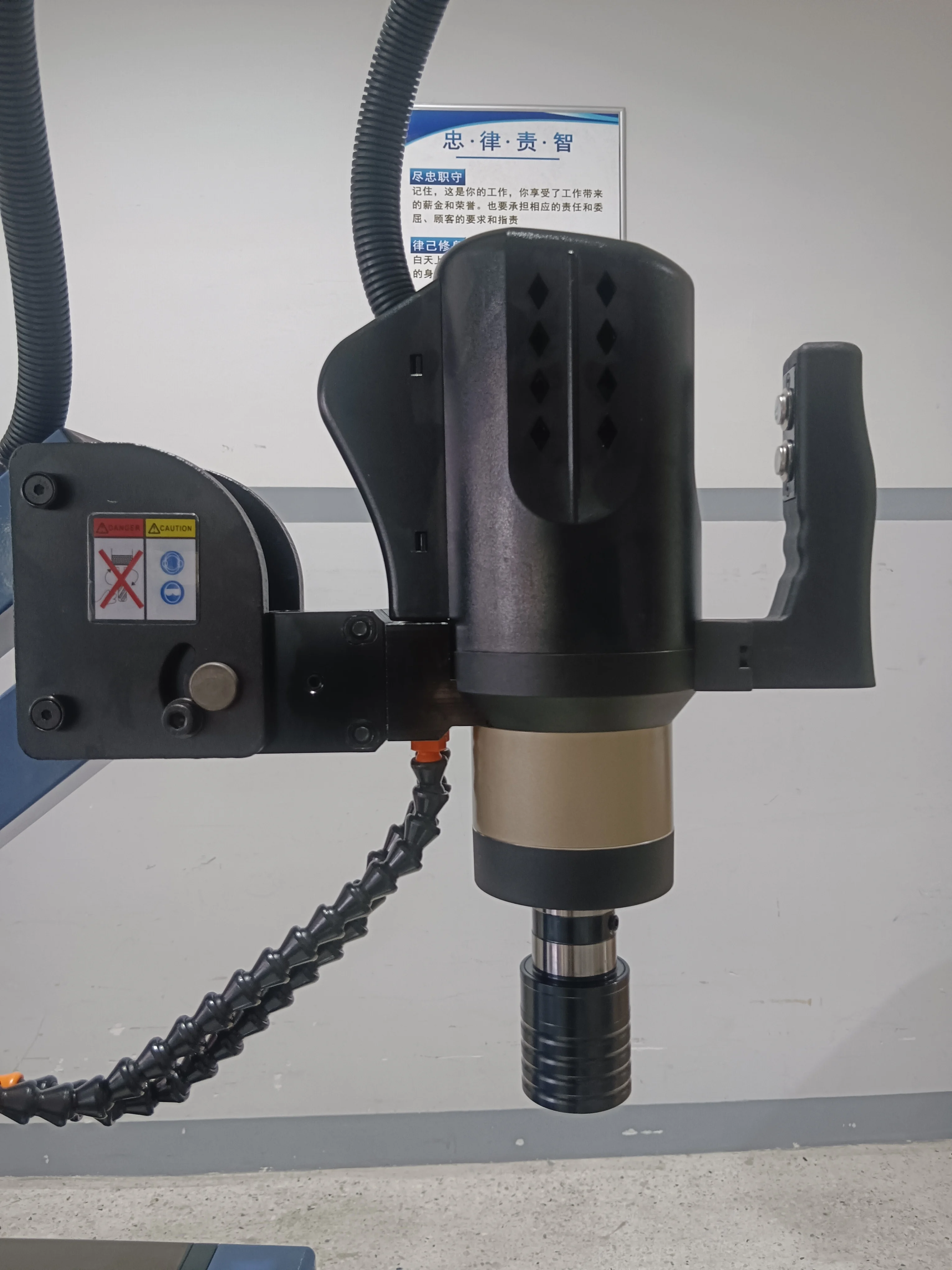 M3-M36 CNC Electric Tapping Machine - Servo Motor Power Tapper With Chucks & Easy Arm - Precision Threading Tool
