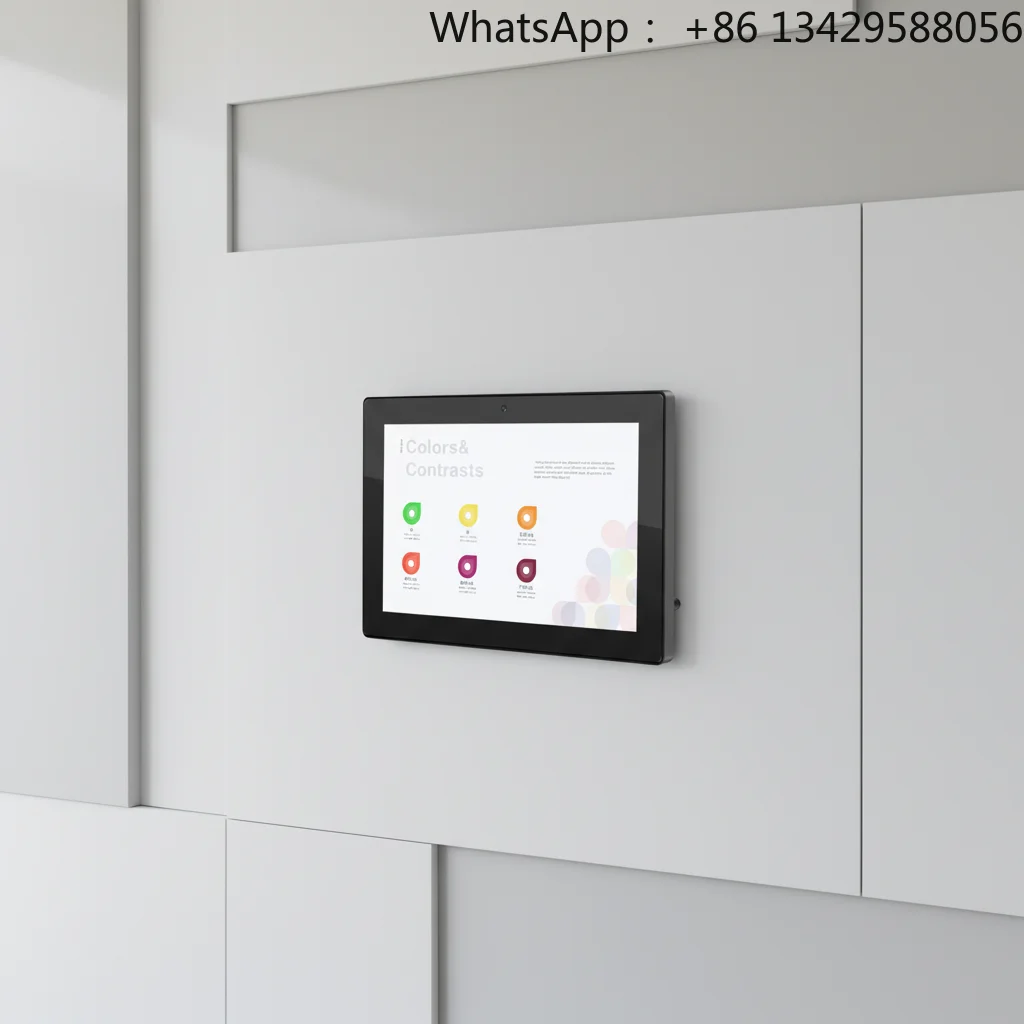 New 2026 10.1 Inch IPS Capacitive Touch VESA Mount Industrial Professional Grade RK3576 CPU Android 14 Tablet PC POE Support