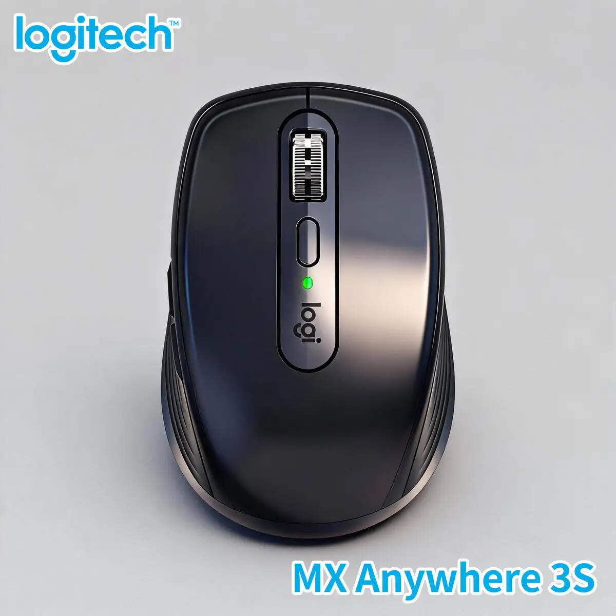 

Logitech MX Anywhere 3S Bluetooth Wireless Mouse Lightweight Silent Ergonomic Work Travel