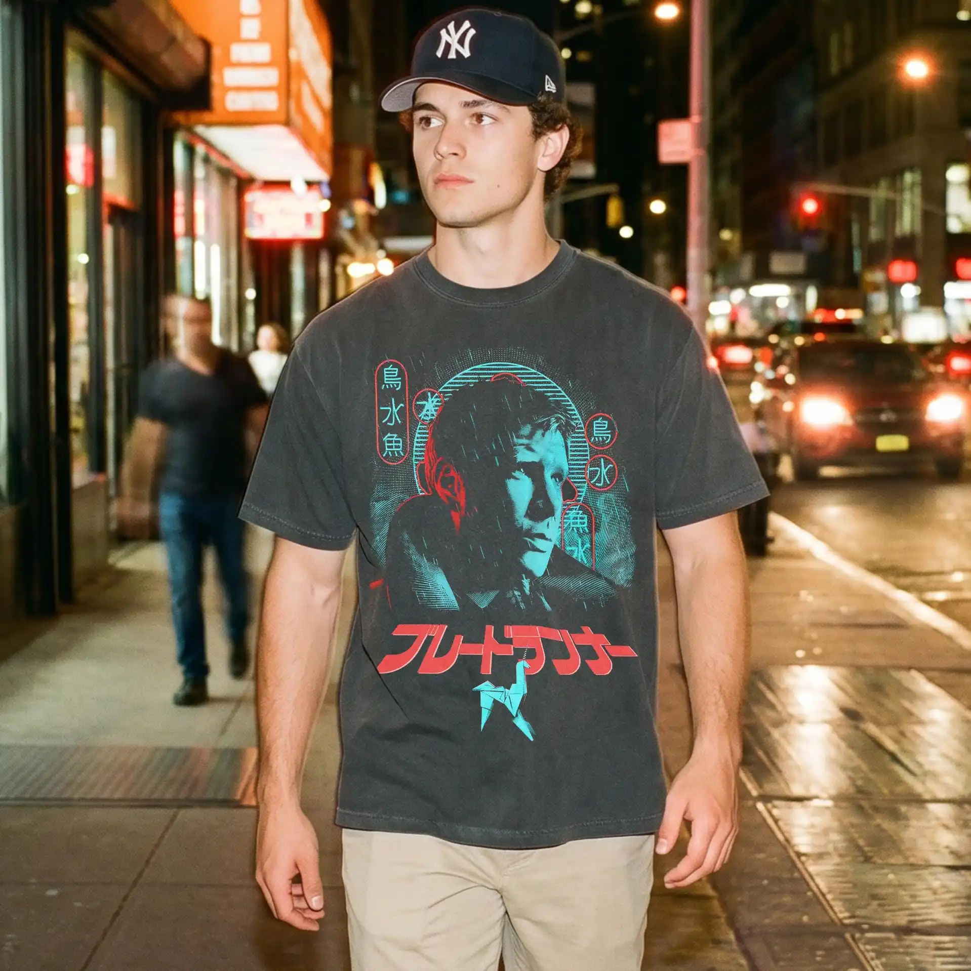 80's Sci-Fi Movie Graphic Tee, Retro Tyrell Corp Runner T-Shirt
