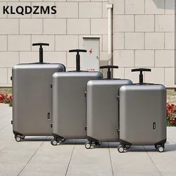 KLQDZMS custodia Trolley da 20 pollici per studenti da 24 pollici barra orizzontale da 28 pollici ruota universale muta per bagagli di grande capacità