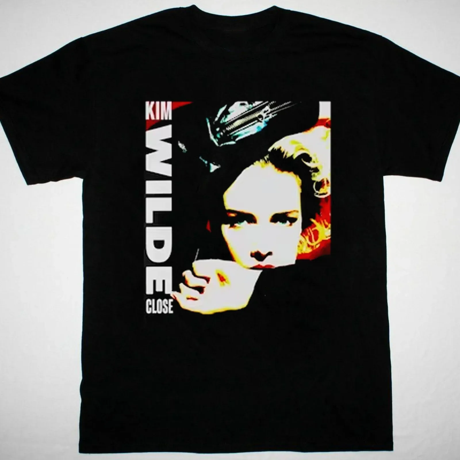 VTG Kim Wilde T-shirt short sleeve All sizes S to 5Xl popular black 1F1290