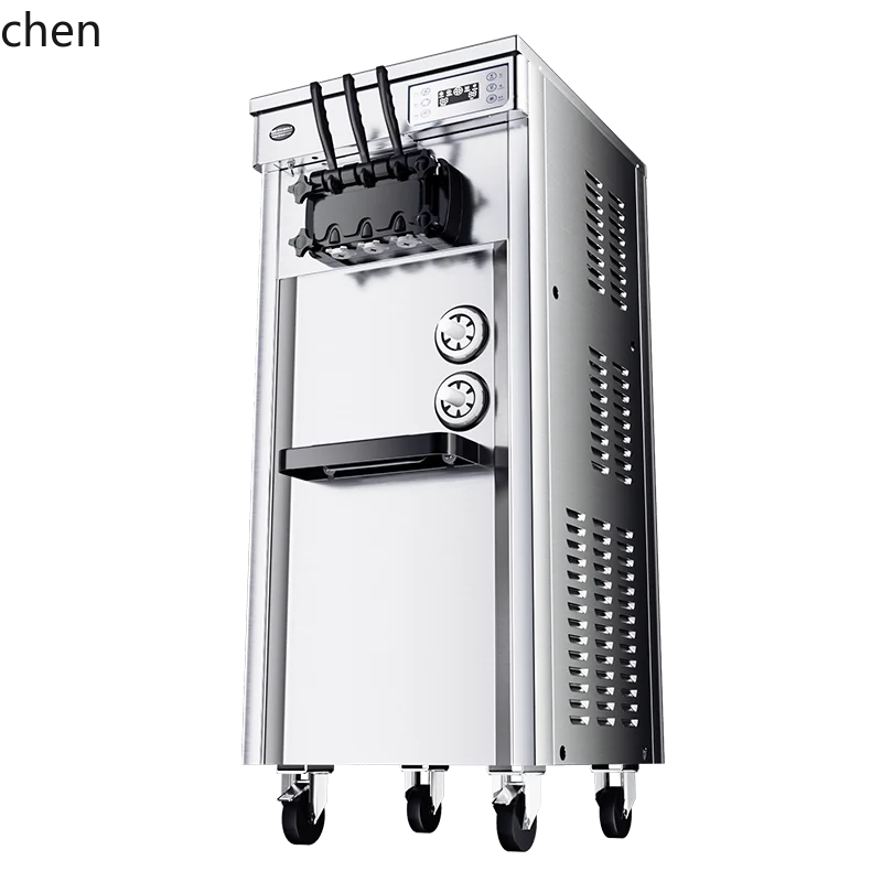 

LXC Ice Cream Machine Automatic Yogurt Cone Machine Large Capacity No Cleaning Soft Ice Cream Machine