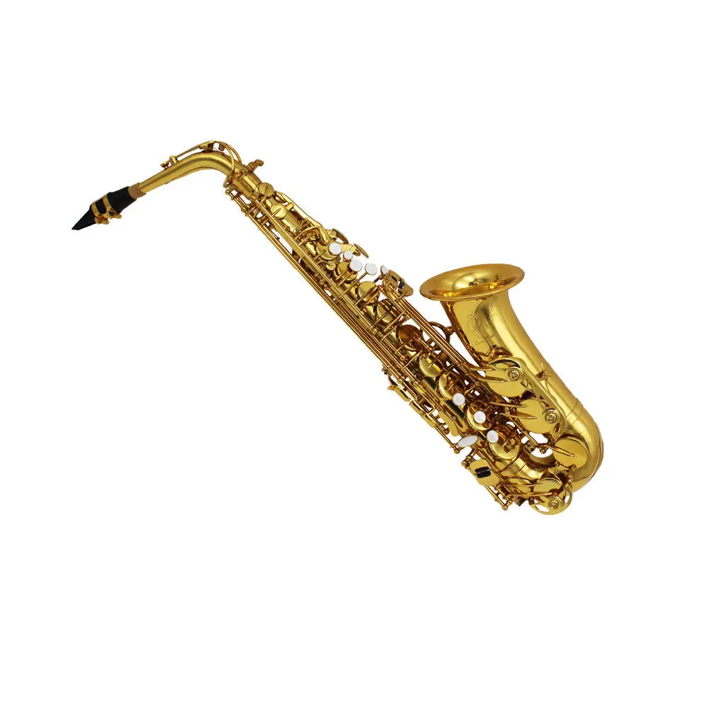 Eastern music alto saxophone double arm low Bb, B and C with adjustable palm key