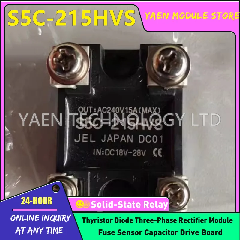 

Solid State Relay S5C-215HVS S5C-225HVS S5C-235HVS S5C-215HVF S5C-225HVF S5C-235HVF