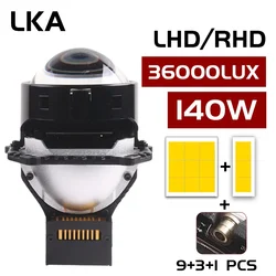 LKA 36000Lux RHD Bi Led Laser Projector Lenses 3.0 Inch Inch for Hella 3R G5 Projector Headlights Car Motorcycle Accessories