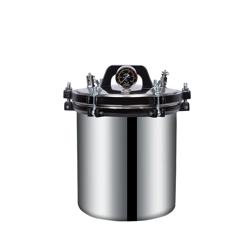 Por high pressure steam ertical medical operation high temperature sterilizer