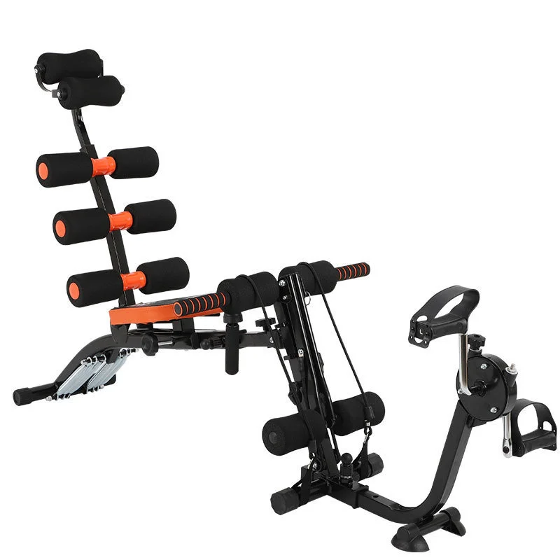 Body Building Abdominal machine with pedal weight dumbbell bench Six 6 Pack Carer Ab Exercise Machine