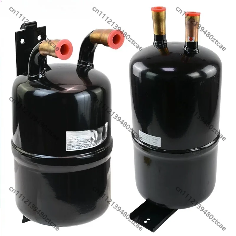 1-15HP Refrigerant Liquid Receiver & Suction Accumulator, Air Source Heat Pump AC Spare Parts, Vertical Storage Tank