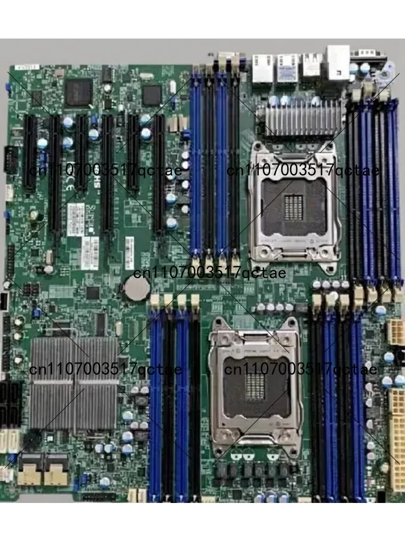 X9DR3-F server main board supports 6 graphics cards