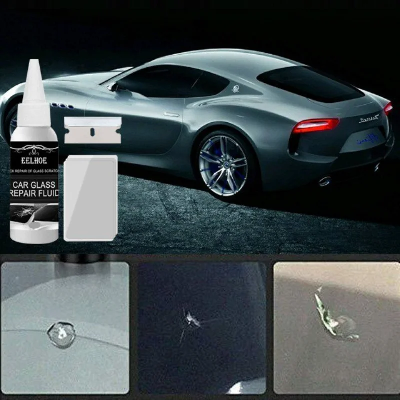 4/2/1PCS Car Glass Windshield Crack Repair Adhesive Glue Cracked Glass Repair Fluid Adhesive Glue For Table Glasses