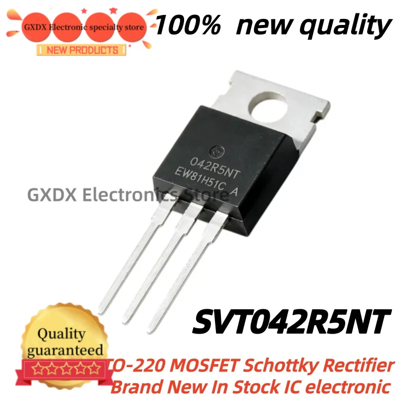 5-10-20unidades/loter 100% Nuevo Quality SVT042R5NT 042R5NT TO220 40V MOSFET Schottky Rectifier Brand New In Stock IC electronic