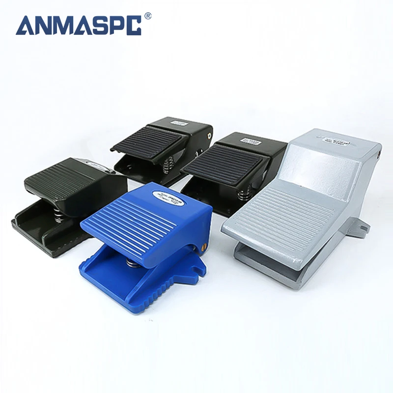 ANMASPC Brand Pneumatic Foot Valve 4F210-08 Series Foot Valve for Pneumatic Control System Two-way Five-way Pedal Valve