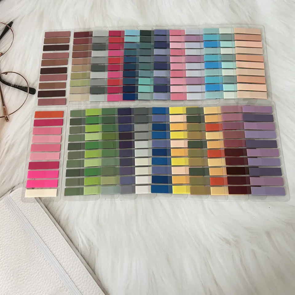 4800-200Sheets Transparent Note Book Tabs Index Creative Memo Pads Sticky SchoolOffice Stationery Self-Adhesive Stickers - 6