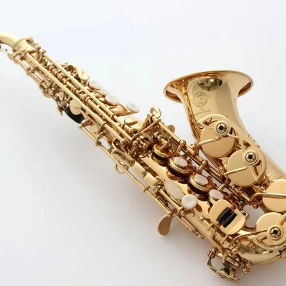 Western wind instruments, children's small bent saxophone, B-tone reduction, factory direct sales,  low-priced promotion