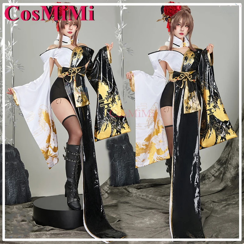 CosMiMi Game NIKKE Noah Cosplay Costume Sweet Elegant Lovely Uniforms Dress Full Set Carnival Party Role Play Clothing S-XL New