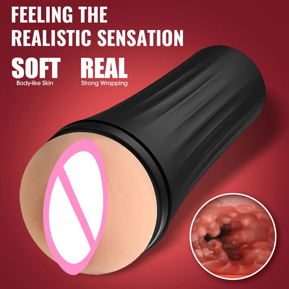 Manual Male Masturbator Cup Sex Toy for Men Glans Trainner Pocket Vagina Pussy Prostate Stimulation Male Masturbation Sex Toys  view 2